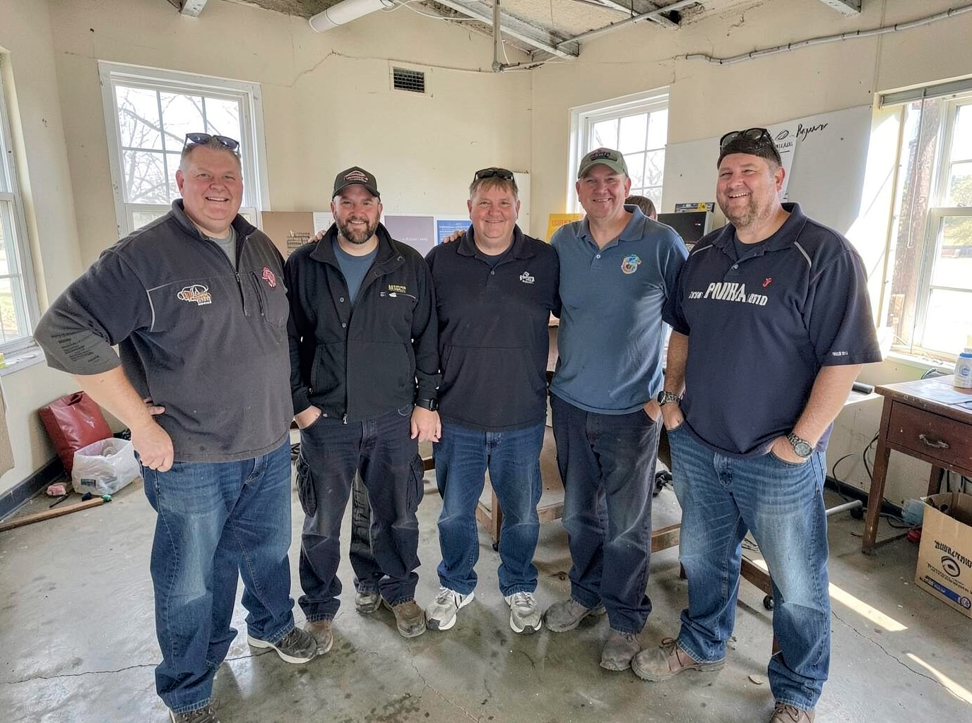 The Broken Arrow Spray Foam Insulation Authority team at work in Broken Arrow