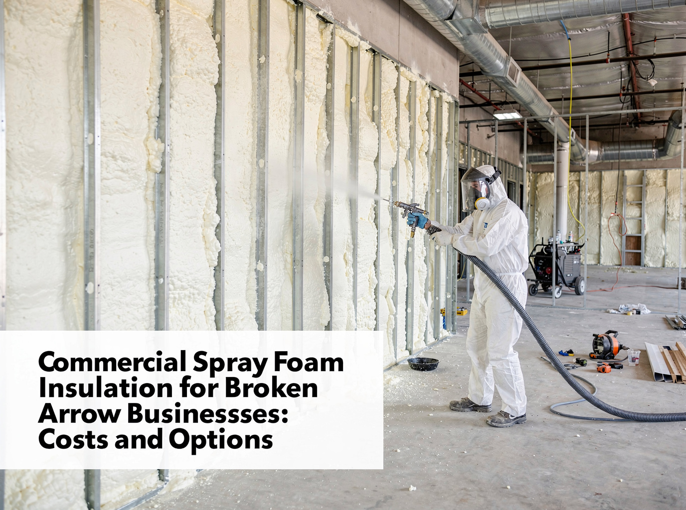 Commercial Spray Foam Insulation for Broken Arrow Businesses: Costs and Options