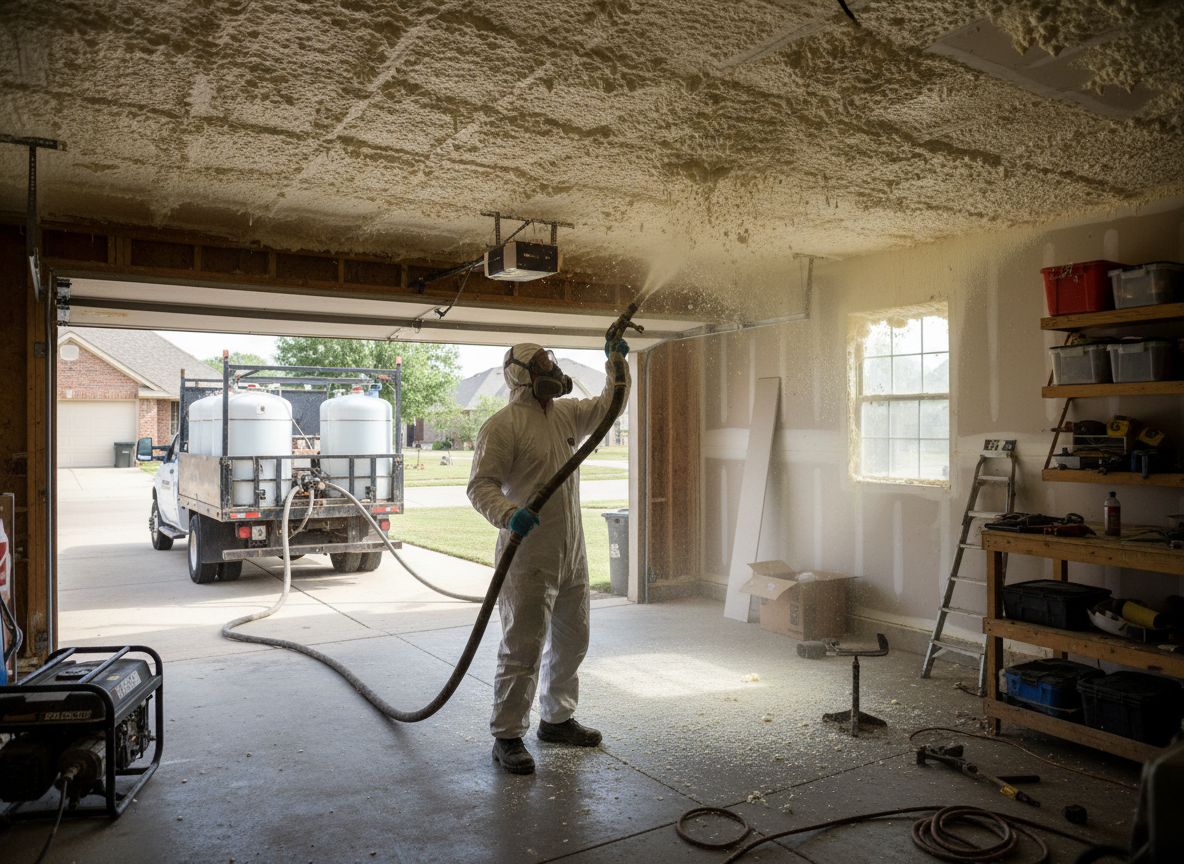 Broken Arrow Spray Foam Insulation in Jenks, OK 74037
